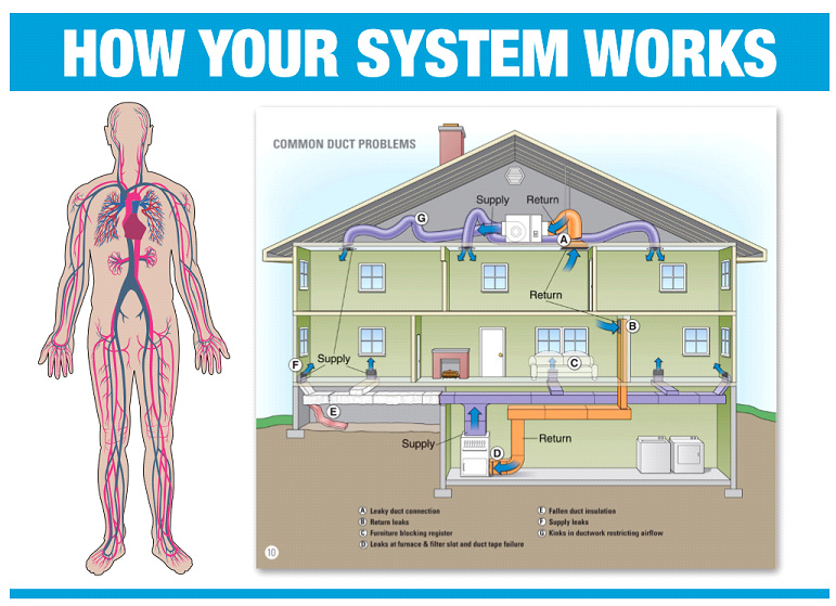 how duct system works