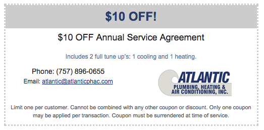 $10 OFF Annual Service Agreement