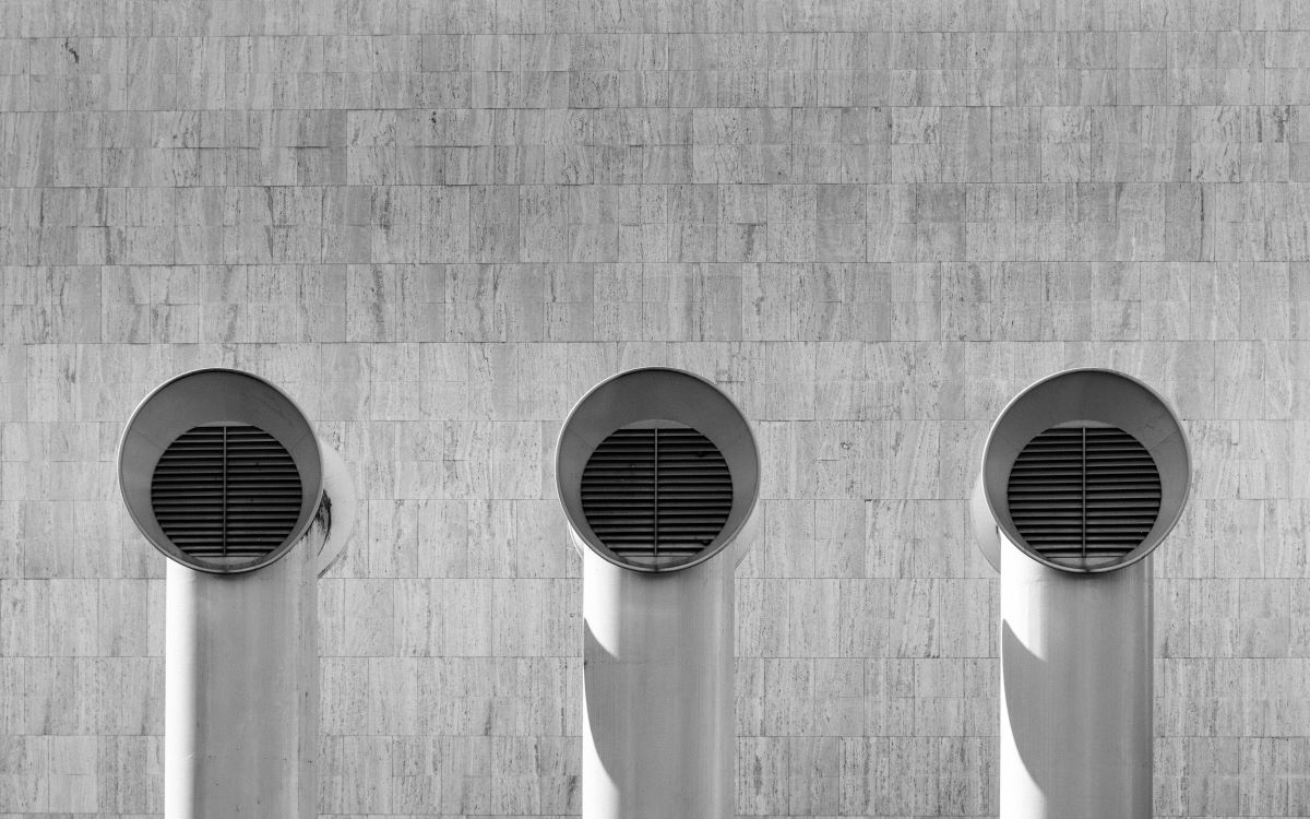 Clean air vents promoting better indoor air quality and airflow.