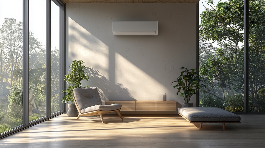 room with clean air